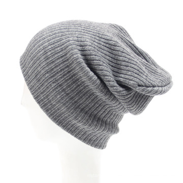 Hot selling Customized Winter Outdoor Unisex Solid Color Knitted Beanie hat